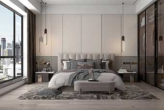 安徽现代风格-卧室