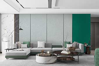 安徽轻奢风格-客厅