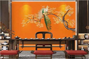 安徽森佰汇航空纤维墙咔（春花秋月）